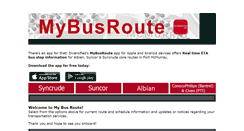 Desktop Screenshot of mybusroute.ca
